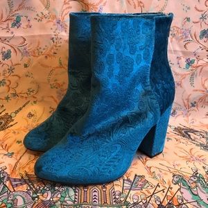 Velvet boots size 7.5